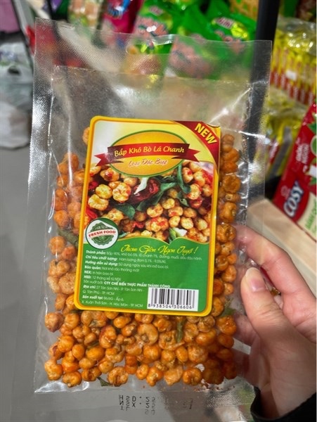 BẮP KHÔ BÒ LÁ CHANH