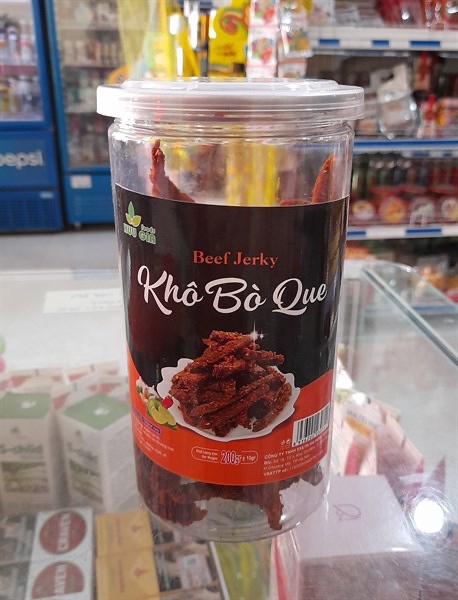 Khô bò que Hữu Gia lọ 200g