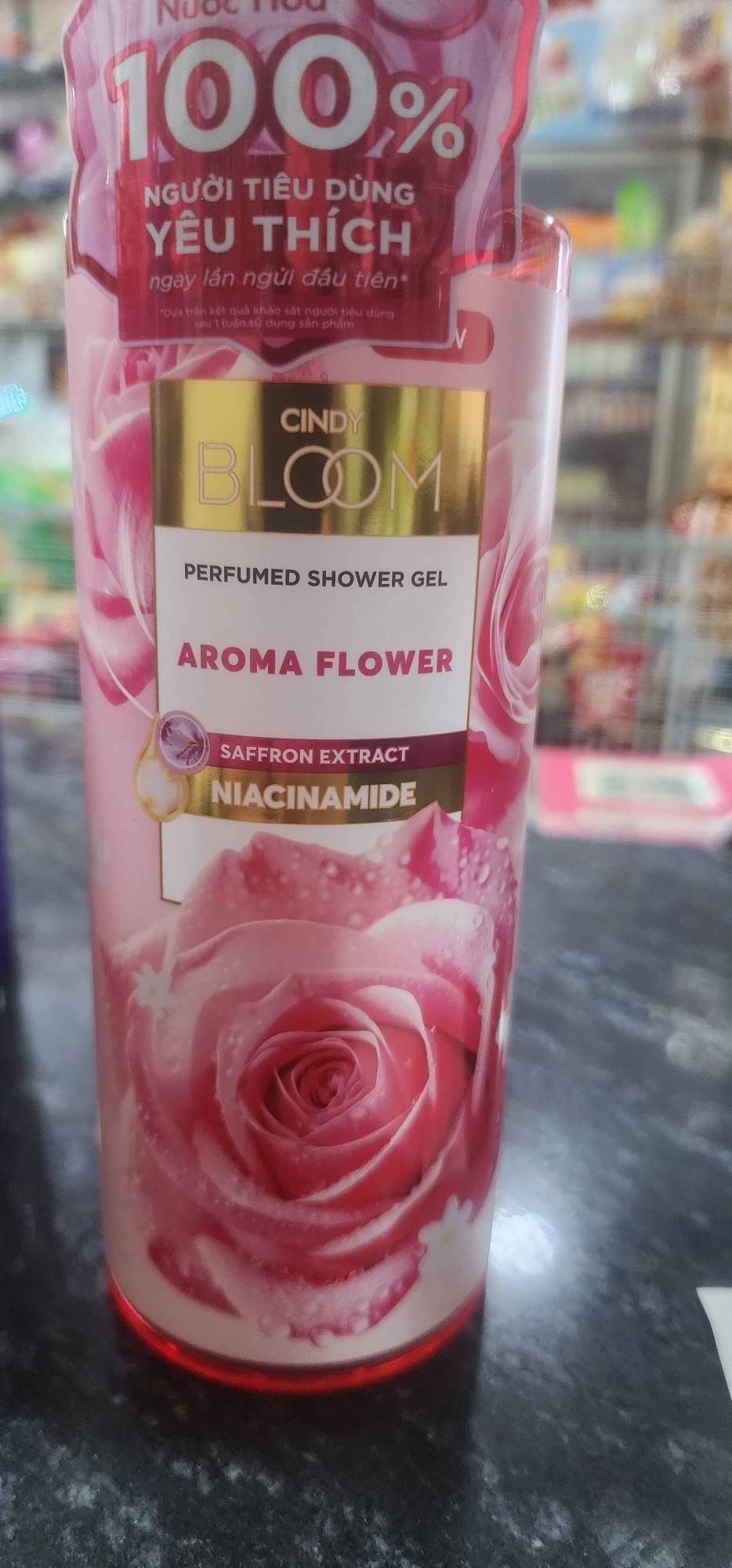 Sữa Tắm Cindy Bloom Aroma Flower Ngọt Ngào Hương Nước Hoa 640g