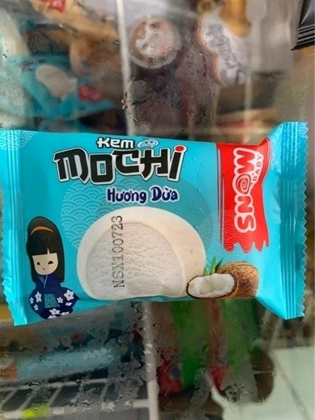 Kem Mochi dừa