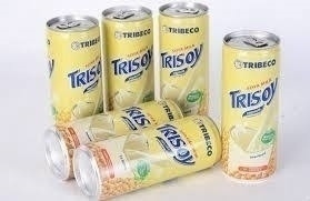 NƯỚC GIẢI KHÁT SỮA ĐẬU NÀNH TRIBECO LON 240ML 6 LON/LỐC