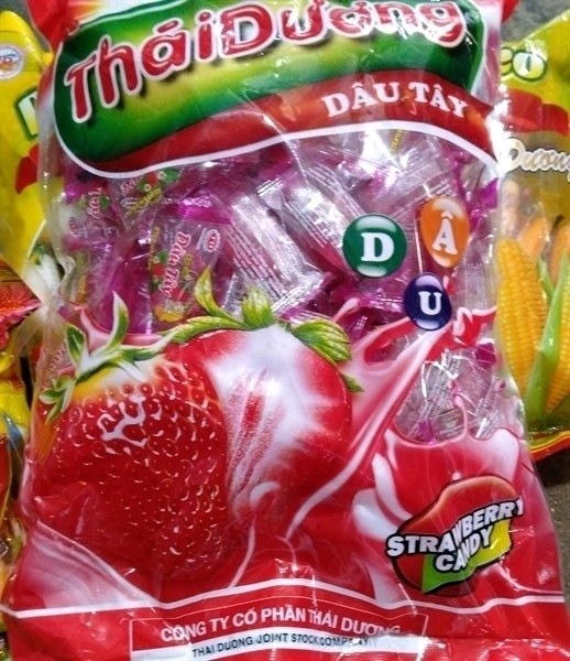 Kẹo dẻo dâu Tây 1kg
