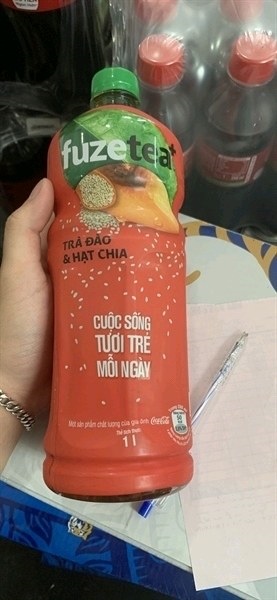 Bw.s- peach tea & chia seeds Fuzetea 1L T3