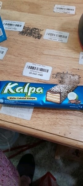 Bánh kalpa socola phủ dừa