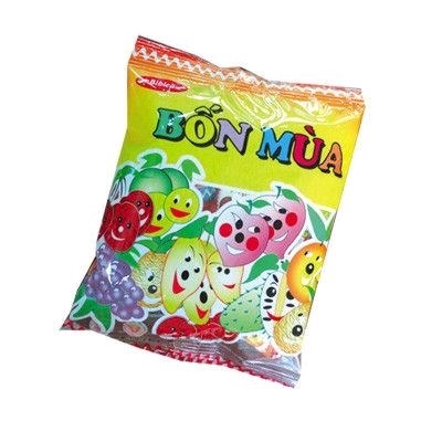 Kẹo trái cây Bốn Mùa túi 70 gam