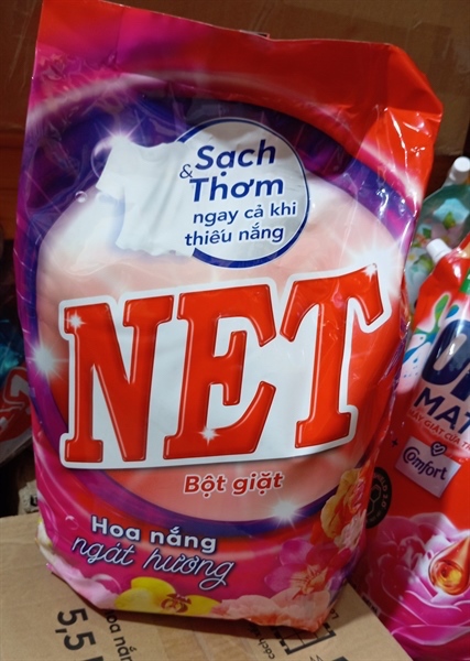 bột giặt Net hương Hoa Nắng Ngát Hương 5.5kg Mt 04HP00346 Đ.T M.L