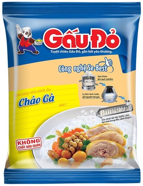 Cháo gà Gấu Đỏ