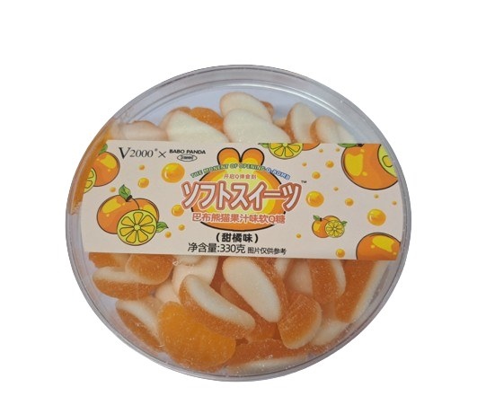 Kẹo dẻo hoa quả vị