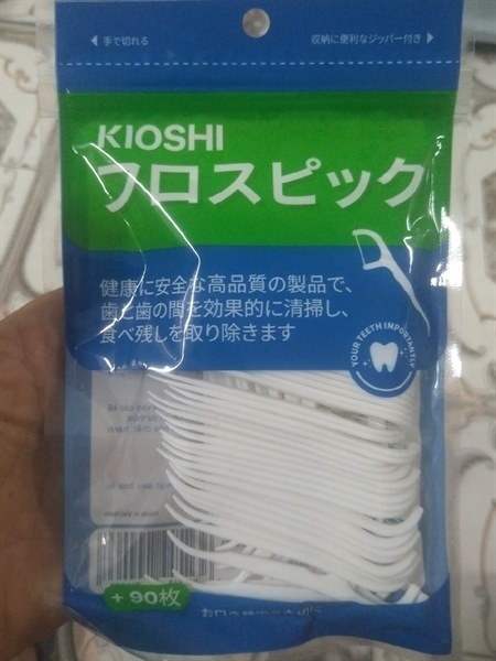Chỉ tăm nha khoa kioshi túi 90CÁI