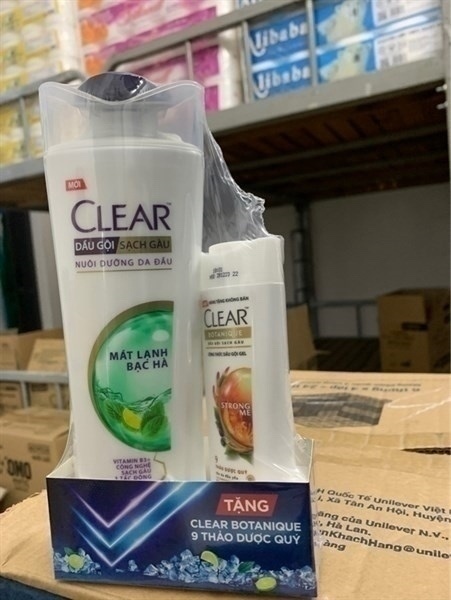DẦU GỘI CLEAR MÁT LẠNH BẠC HÀ 340G