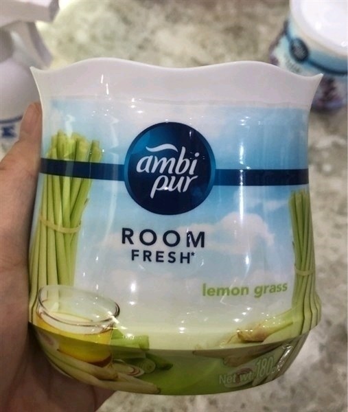 SÁP THƠM PHÒNG AMBI PUR LEMON GRASS HƯƠNG SẢ 180G