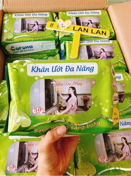 KHĂN ƯỚT ĐA NĂNG 650G