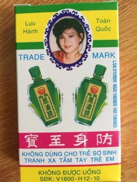 DẦU GIÓ TRƯỜNG SƠN NHỎ 2.5ML 20 CHAI/LỐC, 12 LỐC/THÙNG