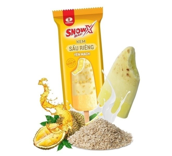 Sn.kem sầu riêng yến mạch