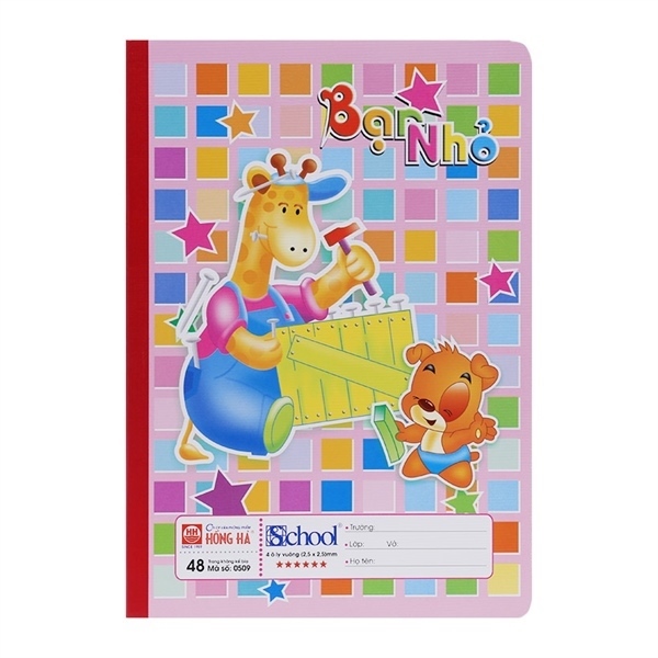 Vở Hồng Hà 0509 Bạn nhỏ 48tr