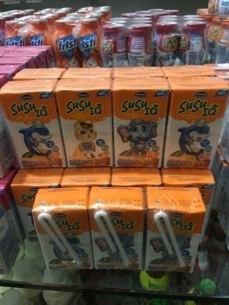 SỮA CHUA TIỆT TRÙNG VINAMILK SUSU HƯƠNG CAM 110ML DÙNG CHO TRẺ 1 TUỔI TRỞ LÊN