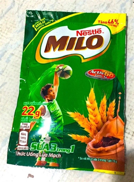 Sữa Milo Nestle 3 trong 1 gói 22g