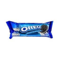 Combo 2 cây Bánh quy socola Nhân kem vani Oreo gói nhỏ 68.5g