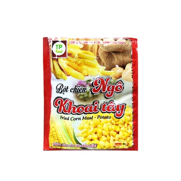 BỘT CHIÊN NGÔ KHOAI TÂY THÀNH PHÁT GÓI 36G