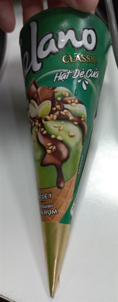 KEM ỐC QUẾ CELANO CLASSIC CONE PISTACHIO VỊ HẠT DẺ 125ML