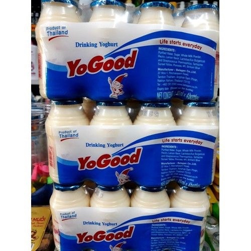 Sữa Chua Uống YoGood Thái Lan Lốc 4 Chai x 85ml 8850393801195