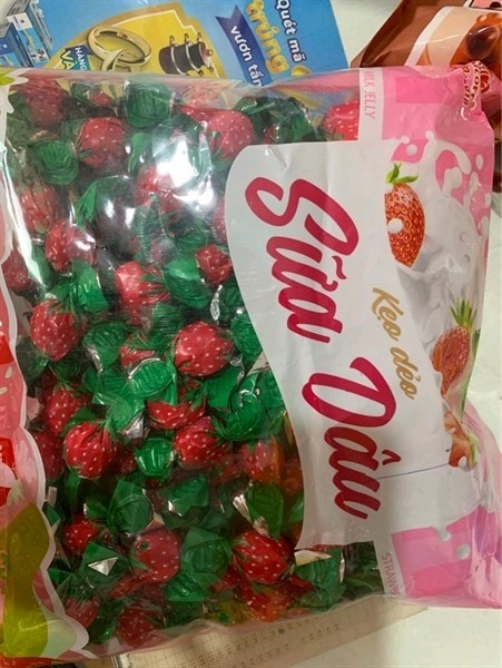 Kẹo dẻo dâu Thái Dương 1kg