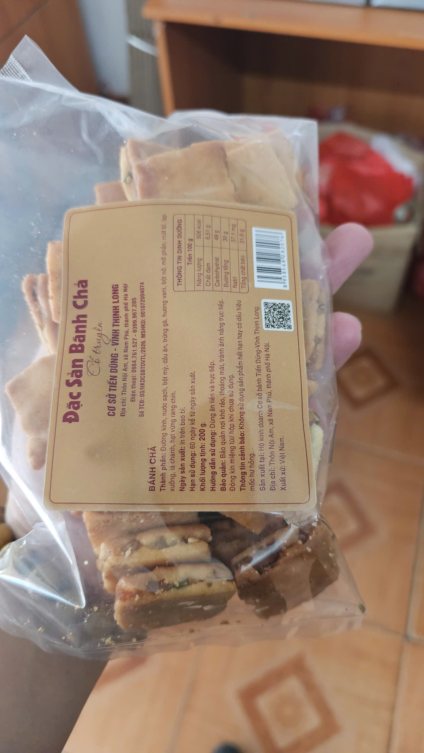 Bánh chả - HKD Tiến Dũng Vĩnh Thịnh Long