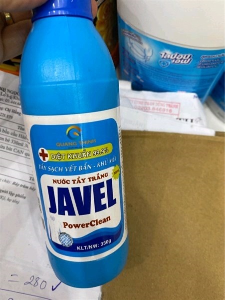 Nước tẩy trắng Javel chai 300g