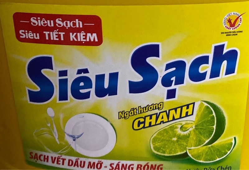 SIÊU SẠCH NGÁT HƯƠNG CHANH SẠCH VẾT DẦU MỠ- SÁNG BÓNG 3,53 LITTER
