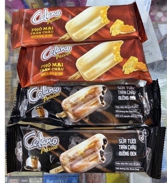 Kem ốc quế Super teen socola