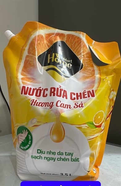Túi rửa chén Winhome Hương Cam sả 3,5 Lít