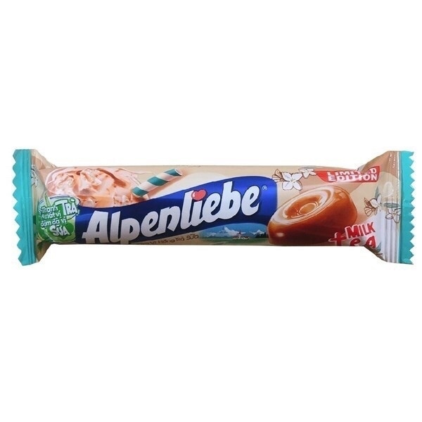 Kẹo Alpenliebe Nhân Syrô Hương Hồng Trà Sữa 29,5gr