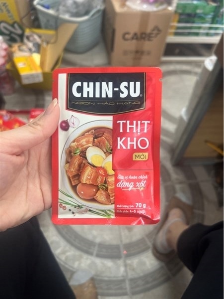 THỊT KHO CHIN SU