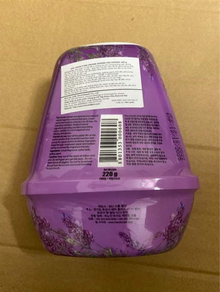 SÁP GEL PURE AROMA 180G LAVENDER