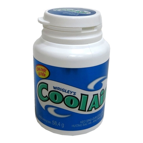 Kẹo Sing gum Cool Air bạc hà khuynh diệp hũ 40viên 58.4g