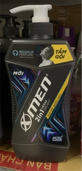 Tắm Gội 2IN1 Xmen Vegas Delight 630g chai nhỏ