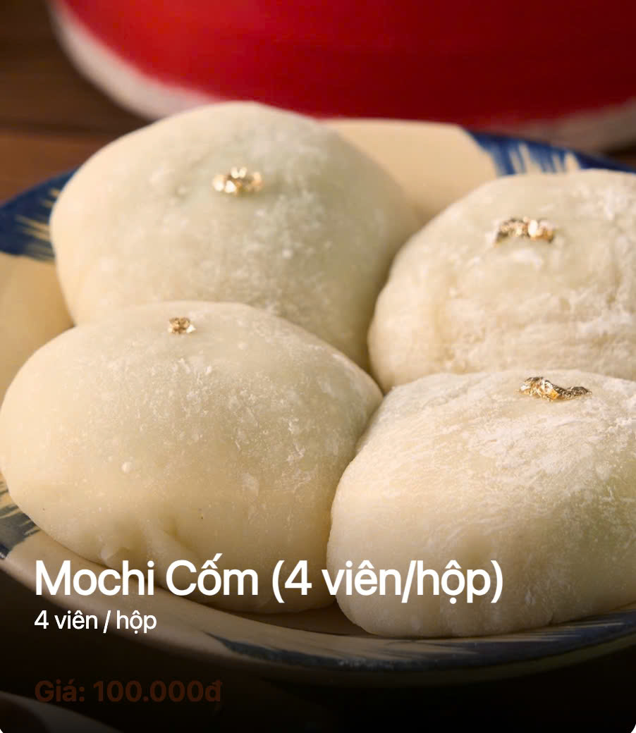 Mochi Cốm (hộp 4 Viên)