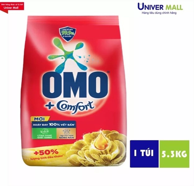 Bột Giặt Omo Comfort 5.3kg