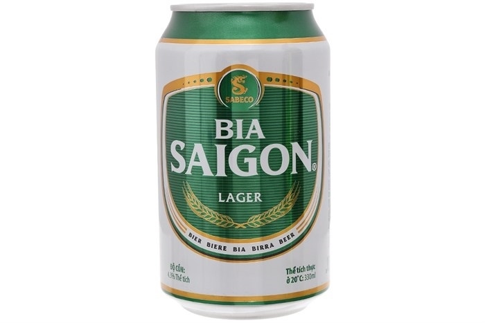 BIA SÀI GÒN LAGER LON 330ML