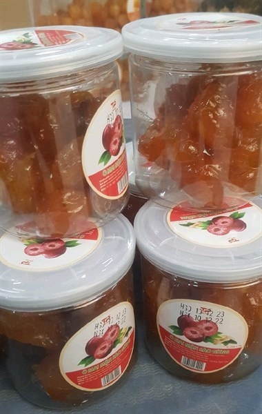 Ô mai mận sào gừng