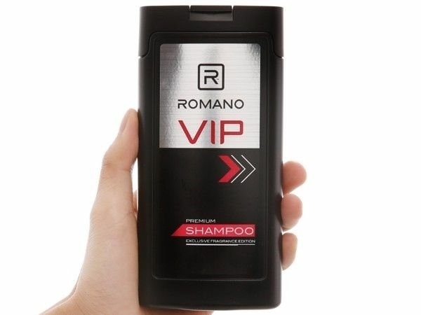 DẦU GỘI CHAI ROMANO 180G