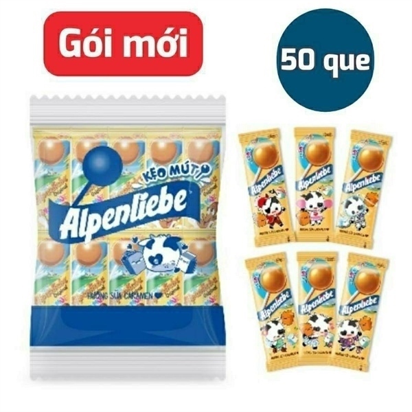 KẸO MÚT ALPENLIEBE SỮA CARAMEN 9,5G