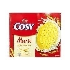 BK-BANH QUY COSY GION XOP DIU NGOT DAM VI SUA 336GR-10 HỘP 1 THÙNG