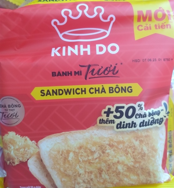 Bánh sanwich ruốc Kinh Đô gói 80g