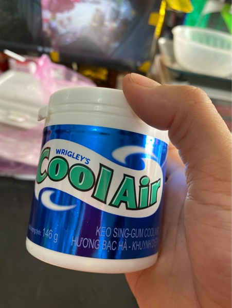 KẸO CAO SU COOL AIR HƯƠNG BẠC HÀ, KHUYNH ĐIỆP 146G COOL AIR CANDY MINT, CITRUS 146G