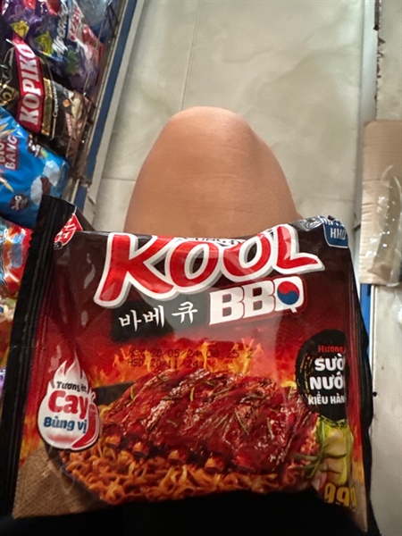 mì tôm bbq