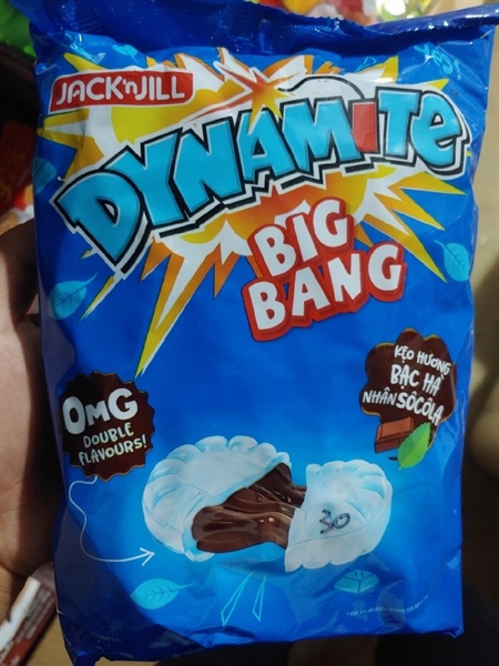 kẹo bạc hà to