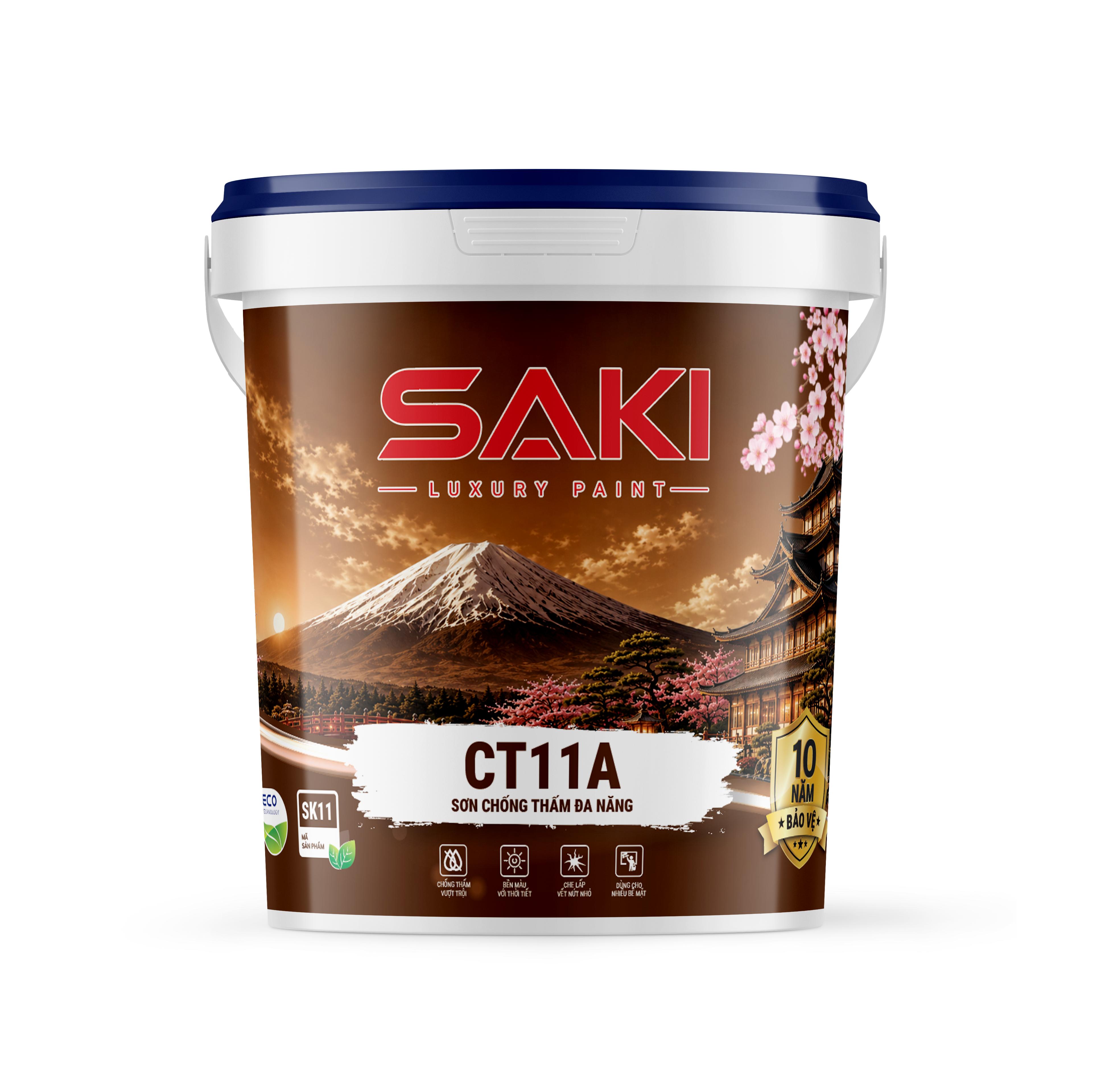 Sơn Chống Thấm Đa Năng SAKI CT11A