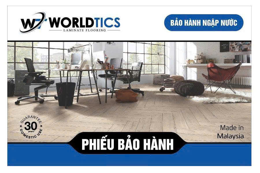 Phiếu bảo hành Sàn gỗ Worldtics