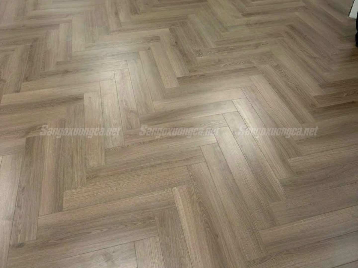 Sàn gỗ Xương cá Cốt xanh Kampong XC66